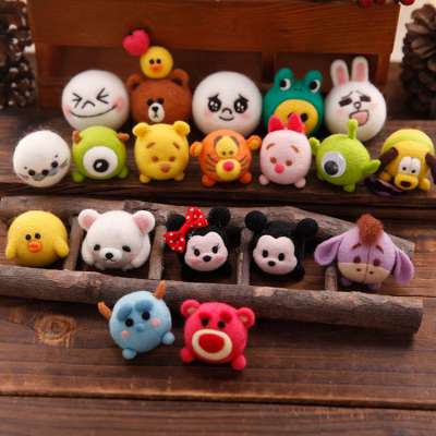 China supplier trend 2019 baby toys pet cat balls felt pet balls colorful cat toys design customized